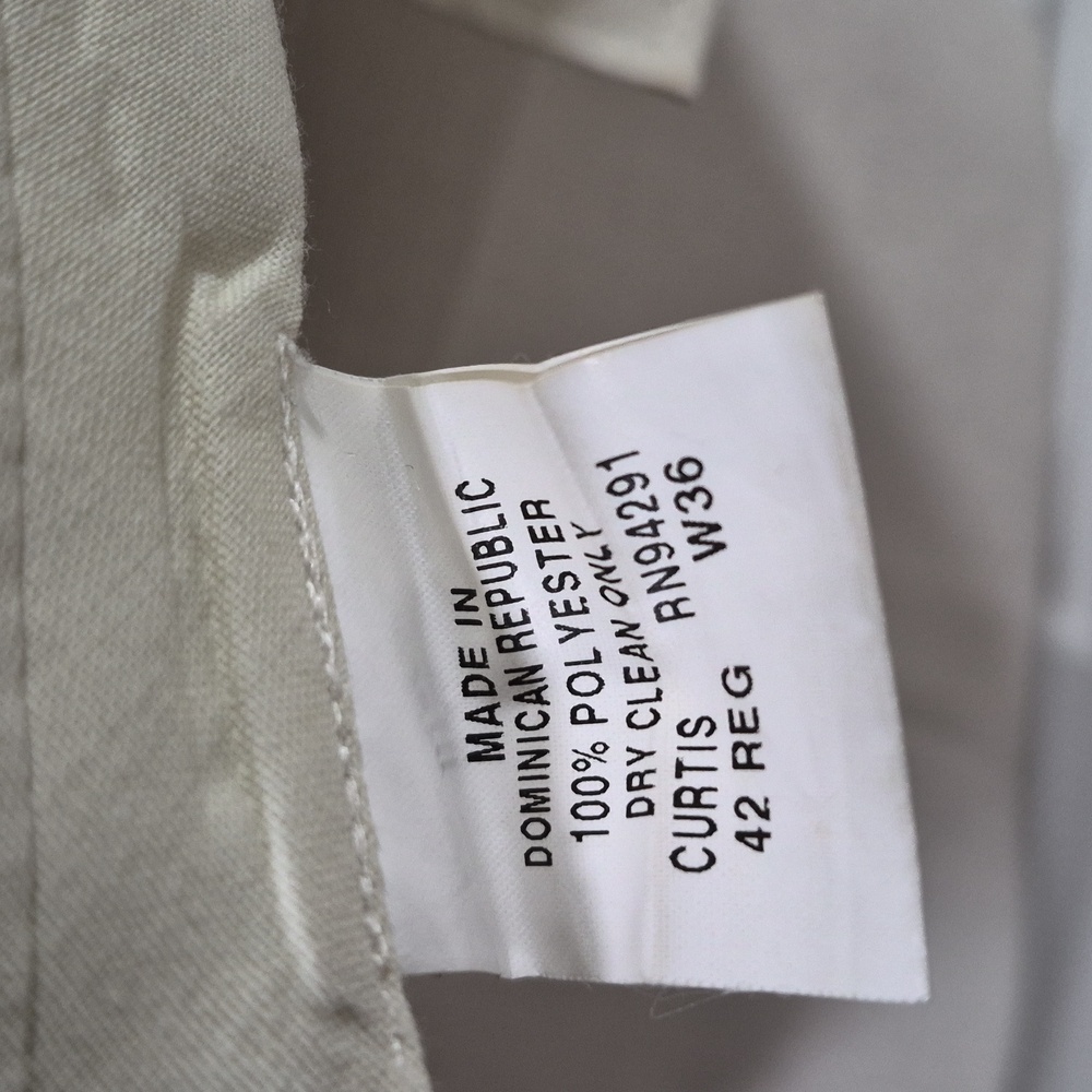 Elegant Cream Men's 2 Piece Suit 42R - Picture 7 of 7